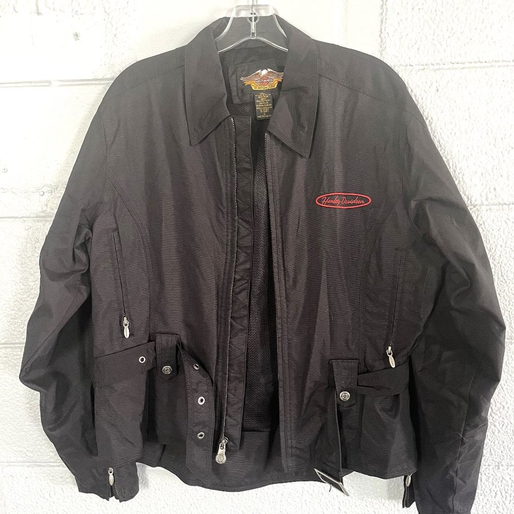 Woman's Harley Davidson Nylon Mesh Jacket Coat